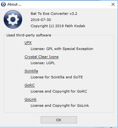 Bat to EXE Converter